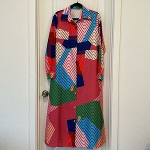 Ladies multi-color Maxi dress